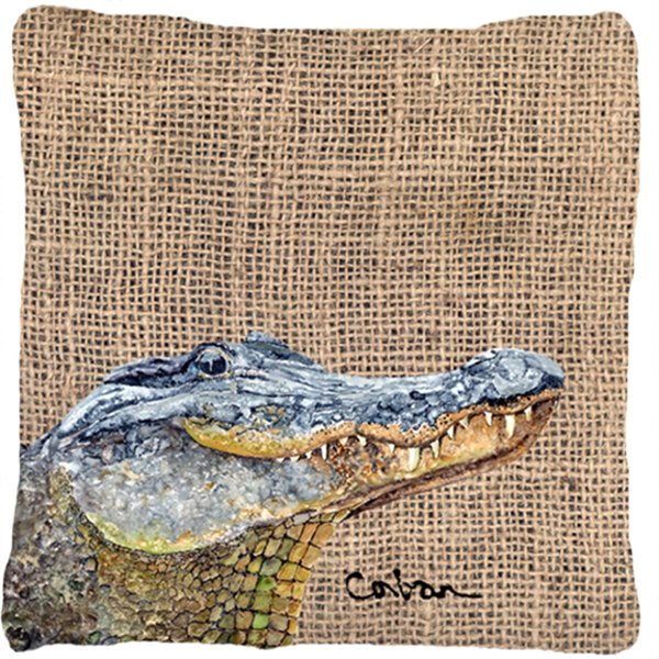 Micasa Alligator Indoor & Outdoor Fabric Decorative Pillow MI714609